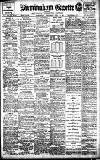 Birmingham Daily Gazette Wednesday 12 July 1911 Page 1