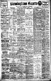 Birmingham Daily Gazette Wednesday 02 August 1911 Page 1