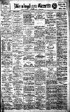 Birmingham Daily Gazette Saturday 04 November 1911 Page 1
