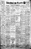 Birmingham Daily Gazette Tuesday 12 December 1911 Page 1