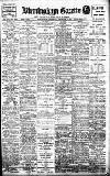 Birmingham Daily Gazette Wednesday 13 December 1911 Page 1