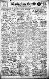 Birmingham Daily Gazette Saturday 13 January 1912 Page 1