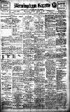Birmingham Daily Gazette Saturday 27 January 1912 Page 1