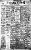 Birmingham Daily Gazette Wednesday 07 February 1912 Page 1