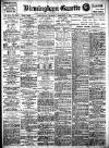 Birmingham Daily Gazette Thursday 15 February 1912 Page 1