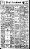 Birmingham Daily Gazette Wednesday 21 August 1912 Page 1