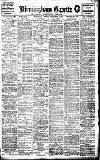 Birmingham Daily Gazette Monday 02 September 1912 Page 1