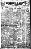 Birmingham Daily Gazette Friday 06 December 1912 Page 1