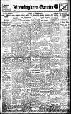 Birmingham Daily Gazette Tuesday 17 December 1912 Page 1