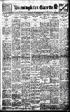 Birmingham Daily Gazette Wednesday 18 December 1912 Page 1