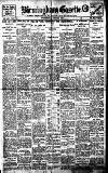 Birmingham Daily Gazette Wednesday 08 January 1913 Page 1