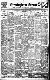 Birmingham Daily Gazette Friday 10 January 1913 Page 1