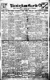 Birmingham Daily Gazette Monday 20 January 1913 Page 1