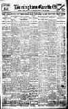 Birmingham Daily Gazette Tuesday 21 January 1913 Page 1