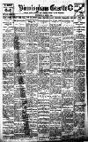 Birmingham Daily Gazette Wednesday 12 March 1913 Page 1