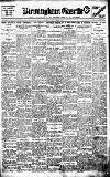 Birmingham Daily Gazette Friday 25 April 1913 Page 1