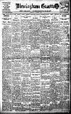 Birmingham Daily Gazette Friday 01 August 1913 Page 1