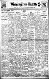 Birmingham Daily Gazette Saturday 22 November 1913 Page 1