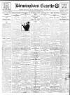 Birmingham Daily Gazette Saturday 10 January 1914 Page 1