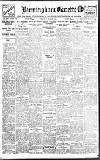Birmingham Daily Gazette Friday 27 March 1914 Page 1