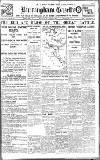 Birmingham Daily Gazette Tuesday 25 August 1914 Page 1
