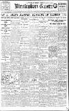 Birmingham Daily Gazette Wednesday 27 January 1915 Page 1