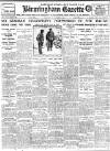 Birmingham Daily Gazette Monday 18 October 1915 Page 1