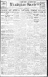Birmingham Daily Gazette Wednesday 27 September 1916 Page 1