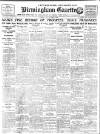 Birmingham Daily Gazette Friday 20 October 1916 Page 1