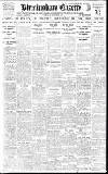 Birmingham Daily Gazette Friday 02 November 1917 Page 1