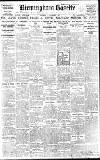 Birmingham Daily Gazette Monday 05 November 1917 Page 1