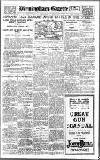 Birmingham Daily Gazette Thursday 30 May 1918 Page 1
