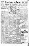 Birmingham Daily Gazette Monday 14 October 1918 Page 1