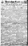 Birmingham Daily Gazette Monday 09 February 1920 Page 1