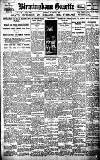 Birmingham Daily Gazette Monday 02 August 1920 Page 1