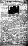 Birmingham Daily Gazette Tuesday 01 February 1921 Page 1