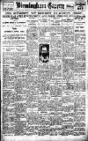 Birmingham Daily Gazette Tuesday 28 June 1921 Page 1