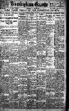 Birmingham Daily Gazette Thursday 11 August 1921 Page 1