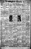 Birmingham Daily Gazette Thursday 01 September 1921 Page 1