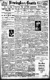 Birmingham Daily Gazette Saturday 10 September 1921 Page 1
