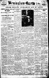 Birmingham Daily Gazette Wednesday 05 October 1921 Page 1
