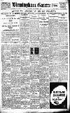Birmingham Daily Gazette Thursday 13 October 1921 Page 1