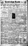 Birmingham Daily Gazette Wednesday 19 October 1921 Page 1