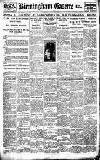 Birmingham Daily Gazette Tuesday 25 October 1921 Page 1