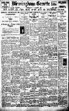 Birmingham Daily Gazette Wednesday 09 November 1921 Page 1