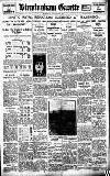 Birmingham Daily Gazette Monday 14 November 1921 Page 1
