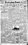 Birmingham Daily Gazette Friday 18 November 1921 Page 1