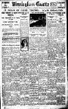 Birmingham Daily Gazette Monday 21 November 1921 Page 1
