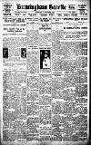 Birmingham Daily Gazette Wednesday 07 December 1921 Page 1
