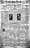 Birmingham Daily Gazette Thursday 08 December 1921 Page 1